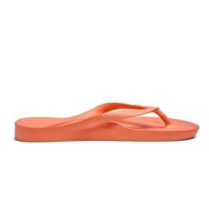 NEW ARCHIES FOOTWEAR women's support flip flops in peach